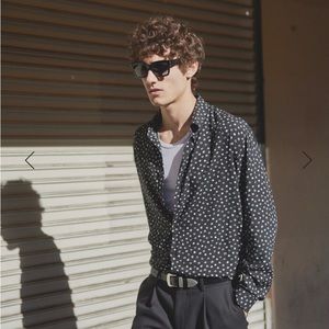 The Kooples Relaxed Fit Shirt with Classic Collar